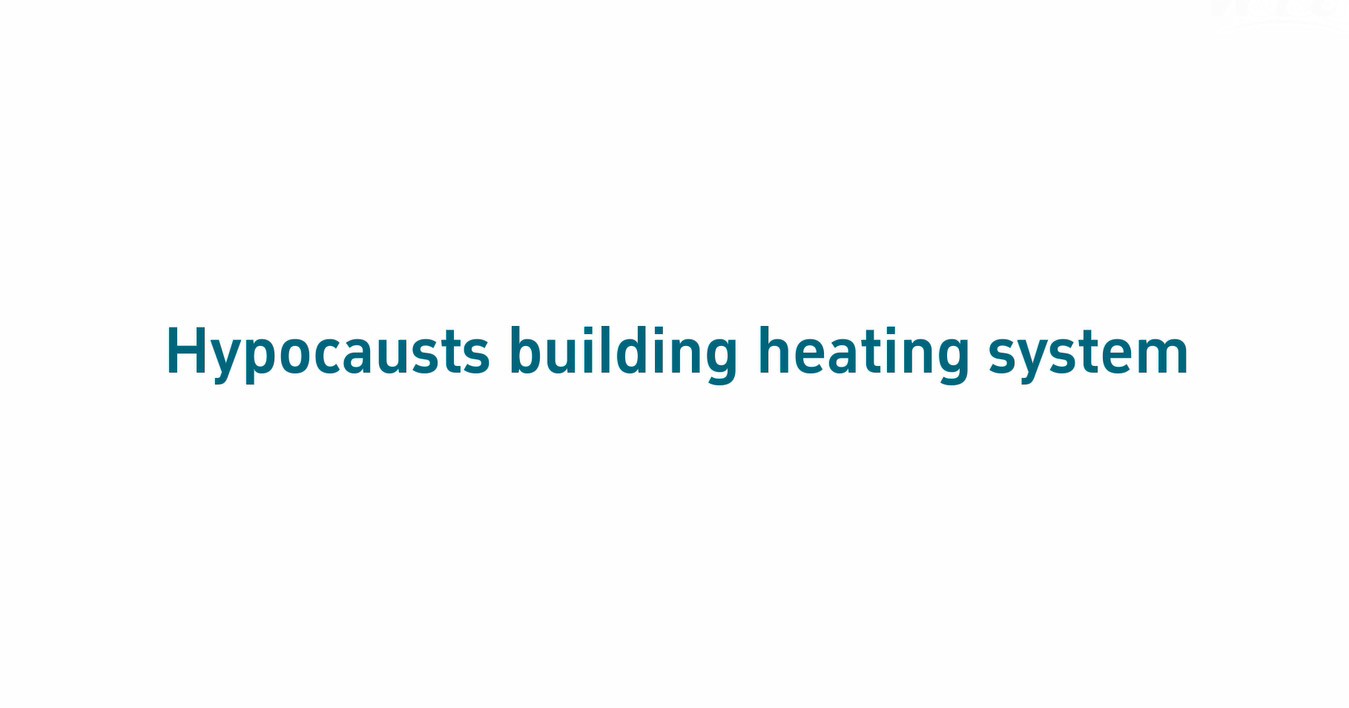 Hypocausts building heating system 