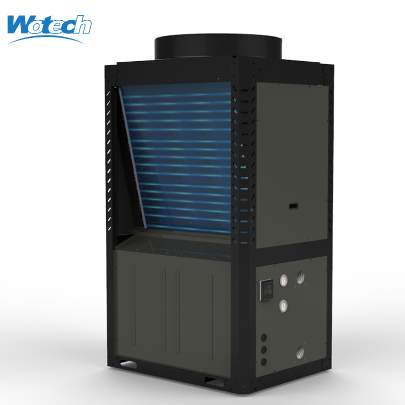 R32 New Exterior Design of The Commercial Air Source Heat Pump Enhances Its Commercial Atmosphere.