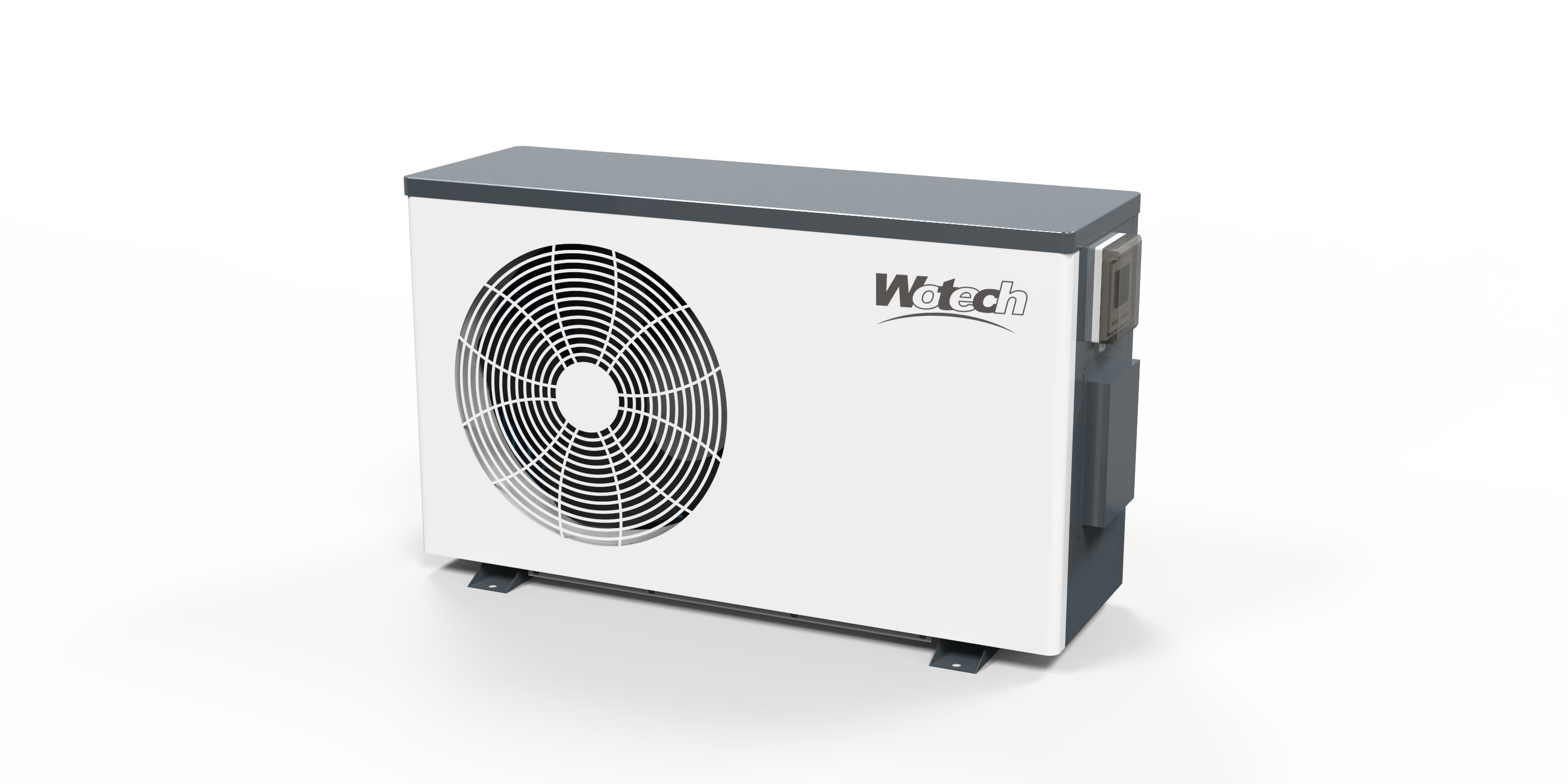 Energy-saving Air source heat pump with Eco Inverter and WIFI features