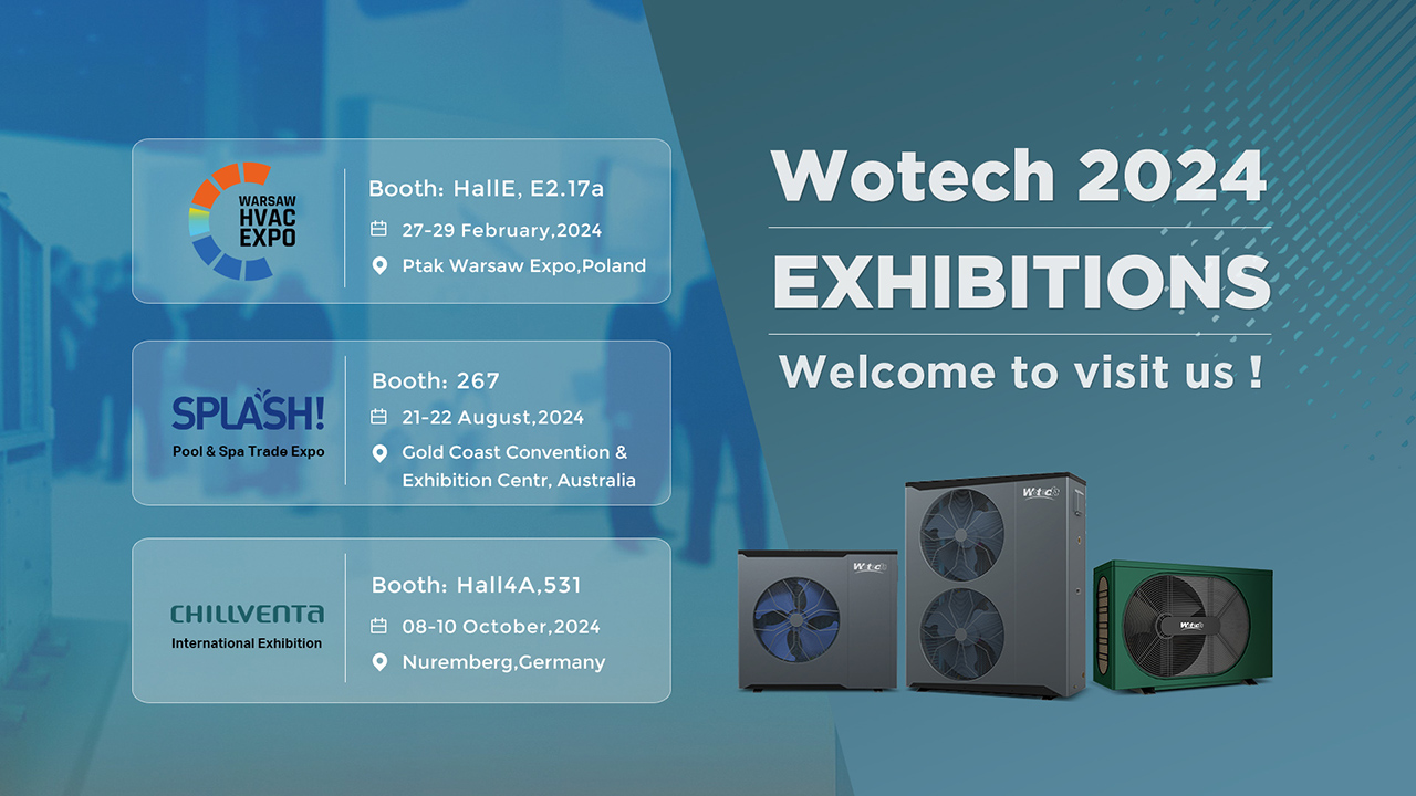 Wotech Heat Pump will participate In 2024 Warsaw HVAC Expo & MCE show